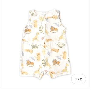Shortie Romper –animal friends